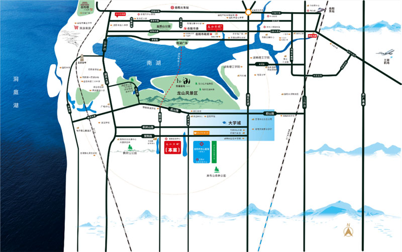岳阳春和景明楼盘好不好？项目位于岳阳市中心医院（新址）西侧，项目总用地面积10.2万㎡，规划住宅1806套，分两期开发建设，涵盖建面约90-270㎡多元产品，分别为云舒高层、升级版第四代产品、舒适洋房。