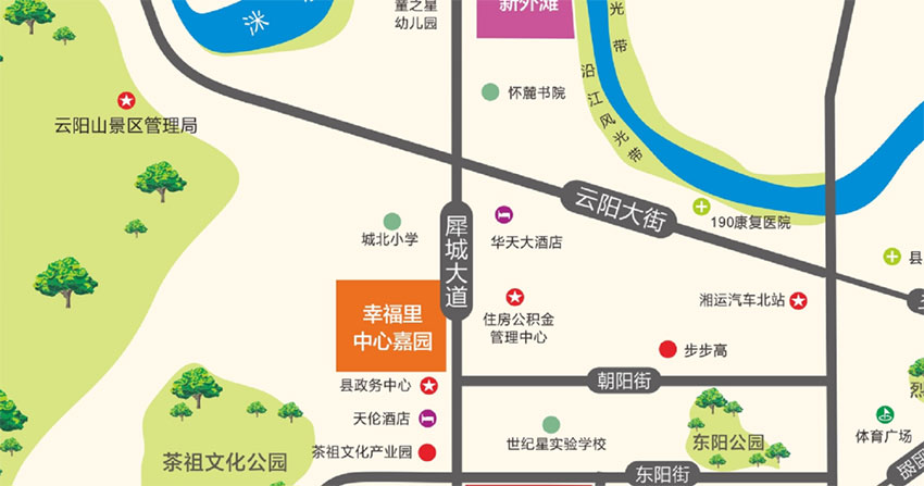 茶陵县中心嘉园位于犀城大道与紫阳街交汇处,咨询电话4000-736-088转2707,占地面积约75亩,有关茶陵县中心嘉园楼盘房价,位置,户型图及相关评价等详情尽在好房汇