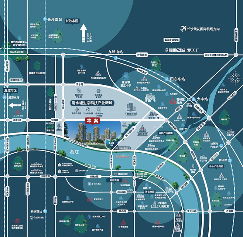 株洲绿地智慧生态城位于石峰株洲环保大道与铜霞路交汇处,咨询电话4000-736-088转2935,占地总面积约47万平方米,有关株洲绿地智慧生态城房价,位置,户型图及相关评价等详情尽在好房汇