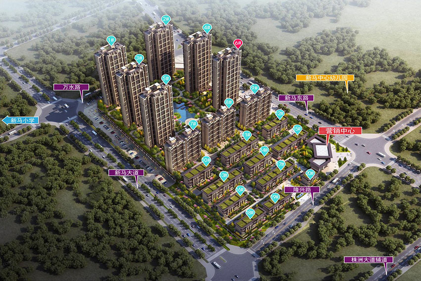 株洲乐万邦珺钰府位于天元新马东路69号(新马东路与隆兴路交汇处),咨询电话4000-736-088转2201,由6栋高层、3栋小高层、11栋叠墅组成,有关株洲珺钰府楼盘房价,位置,户型图及相关评价等详情尽在好房汇