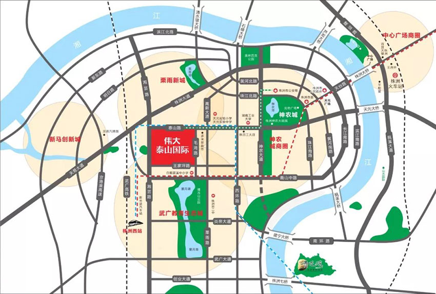 株洲泰山国际位于株洲市天元区泰山西路与湘芸路交汇处,咨询电话4000-736-088转2208,占地面积约70亩,有关楼盘房价,位置,户型图及相关评价等详情尽在好房汇