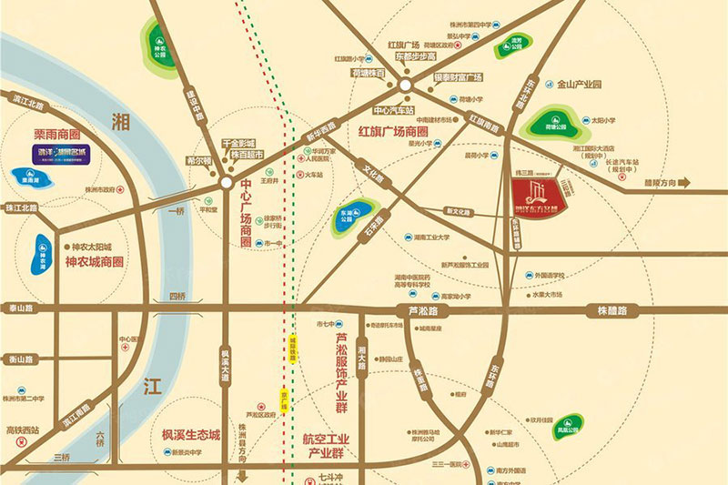 ​株洲东方名都位于荷塘区三和路与玮三路交汇处,咨询电话4000-736-088转2008,由4栋住宅和商业街组成,有关​株洲东方名都楼盘房价,位置,户型图及相关评价等详情尽在好房汇