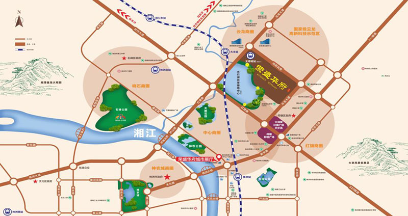 株洲荣盛华府位于荷塘向阳路与升龙路交汇处以西,咨询电话4000-736-088转2017,由23栋住宅,1栋幼儿园,1栋商业综合体组成,有关株洲荣盛华府楼盘房价,位置,户型图及相关评价等详情尽在好房汇