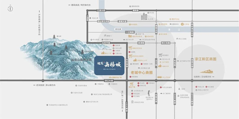 醴陵市嘉福城位于醴陵渌江大道与左权南路交汇处,咨询电话4000-736-088转2405,占地面积72750.57㎡,有关醴陵嘉福城楼盘房价,位置,户型图及相关评价等详情尽在好房汇