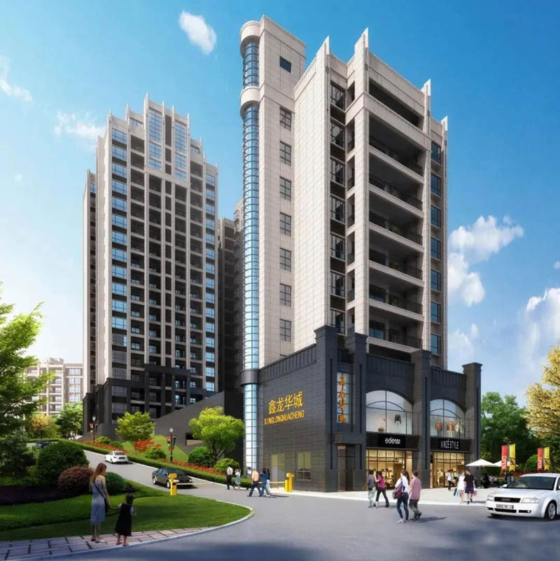 资兴鑫龙华城怎么样？项目总建筑面积8.8万㎡，总占地面积100亩，绿化率40%，小区规划住宅574户，停车位476个；目前主推105㎡~125㎡南北通透的江景畔山豪宅。