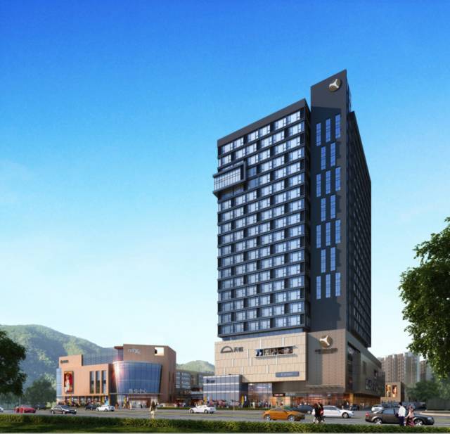 永兴龙山家居建材广场项目总占地面积约126亩，总建筑面积近20万平米，整个项目共有6个出入口（商业5个，住宅1个）。分两期开发，一期为综合商业与公寓，二期为底商加住宅。项目总共规划32栋，