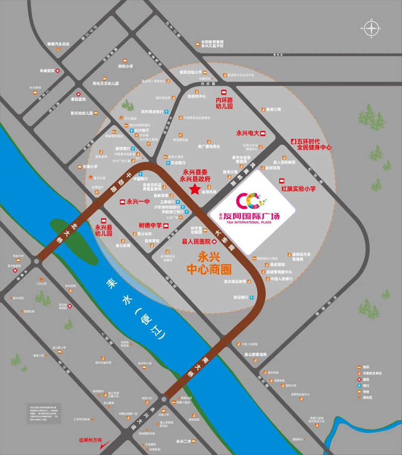 永兴友阿天街怎么样？项目总占地15986平米，小区规划住宅216户，项目主推建面约116-142平米三房四房户型；楼盘坐落在永兴县大桥路与凤凰岭路交汇处(老汽车南站)。