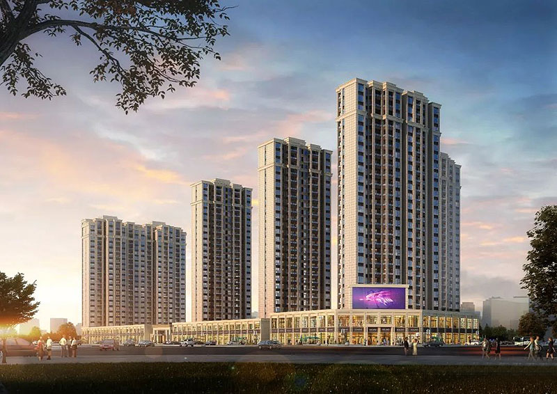 岳阳御花苑位于岳阳县长风路与东方路交叉处东北角，占地面积为23098平米，总建筑面积为73363平米，由5栋高层住宅组成，开发商：岳阳市宏乔置业有限公司。