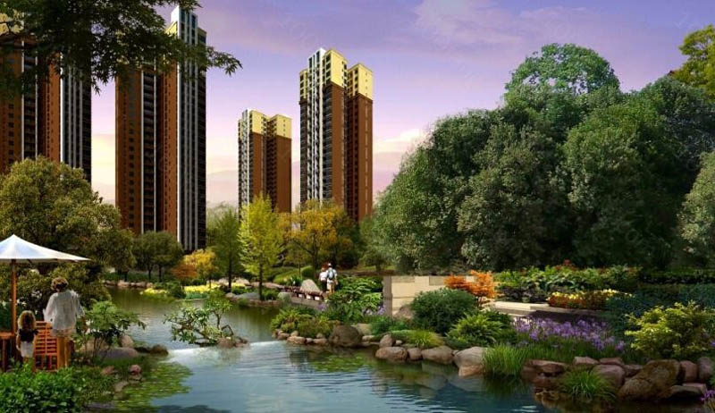 郴州华一千里湖山楼盘怎么样？项目二期占地面积100亩，总建筑面积约29万㎡，由15栋（层高30~31层）高层住宅组成，规划户数1701户，地下车位1633个，绿化率35.2%。