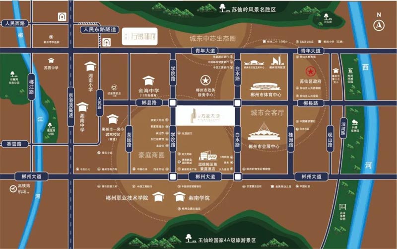 郴州兴康城东央值得买吗？项目占地3万5千多方，总建面积16万方，由9栋住宅、1栋酒店、2栋公寓及全业态区域型的商业街区组合而成；周边配有人民医院东院、市中医院、金海学校、湘南中学。