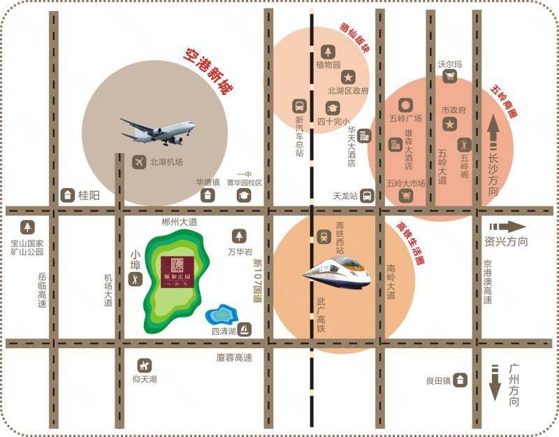 郴州颐和庄园房子值得买吗？项目总占地89666.7平米，实际建面约92118.7平米，小区规划住宅519户，停车位519个；周边配有菁华园学校、明星学校、郴州高铁西站。楼盘坐落郴州小埠南岭生态城颐和庄园。