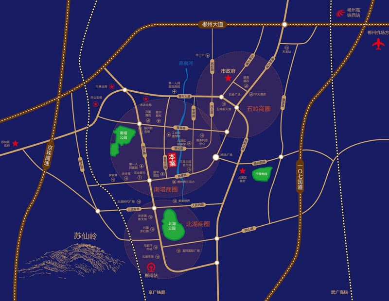 郴州宏祥龙溪湾房子值得买吗？项目总占地9723平米，实际建面约88868平米，小区规划住宅694户，停车位462个；周边配有人民医院、北湖实验中学、湘南学院附属医院；楼盘坐落郴州市北湖区香花北路20-22号。
