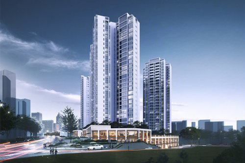 郴州五岭乾源房子值得买吗？项目总占地面积约23 亩，容积率3.9，绿化率高达35%。项目由3栋建筑构成，规划总户数445户，总高为24-26层。商业为沿街商业，面积约6000多㎡。