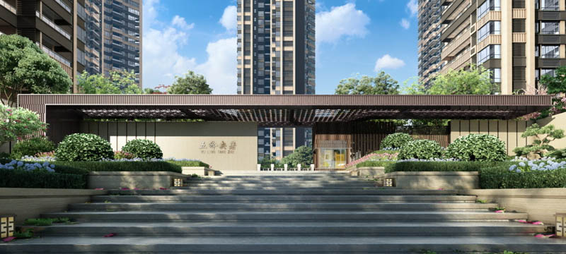 郴州五岭央著房子怎么样？项目总建筑面积30万方，分两期开发，目前一期由两栋高层住宅和6栋别墅组成；周边配有人民医院南院、金盾医院、骨科医院、九中；