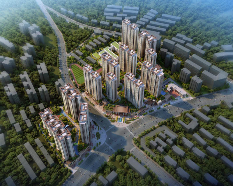 郴州中铁岭南府房子值得买吗？项目总建筑面积55万㎡，小区规划住宅3142户，停车位2969个，周边配有现代女子医院、湘南学院附属医院、一医院南院等、四十一完小、郴州市九中岭南分校。