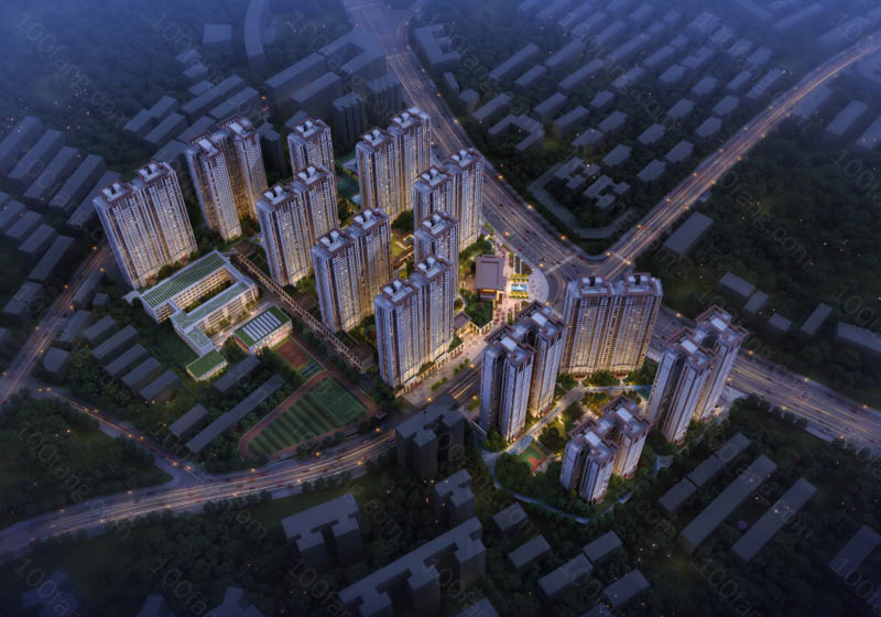 郴州中铁岭南府房子值得买吗？项目总建筑面积55万㎡，小区规划住宅3142户，停车位2969个，周边配有现代女子医院、湘南学院附属医院、一医院南院等、四十一完小、郴州市九中岭南分校。