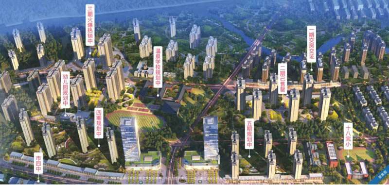 郴州众联北城天悦房子值得买吗？项目总占地面积约221亩，总建筑面积约42万方，小区规划住宅4000多户，周边配有人民医院西院、第三人民医院北院、郴州四中；