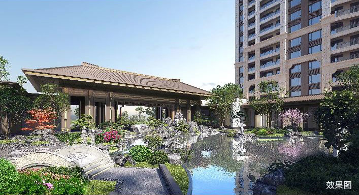 它的规划设计独具匠心，容积率为 3.149，建筑密度仅 23.22%，却拥有 37.32% 的绿化率，为居民营造出舒适宜人的居住环境。