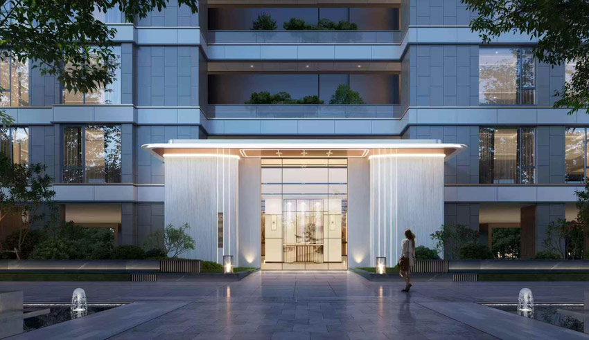 株洲高科云水湾位于株洲市天元区滨江南路与南塘路交汇处,项目占地116亩,总建面积约17万方,项目共分两期开发,项目12栋电梯大平层围合式布局,开发商是株洲高科房地产开发有限公司