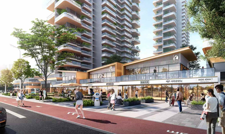 株洲高科云水湾位于株洲市天元区滨江南路与南塘路交汇处,项目占地116亩,总建面积约17万方,项目共分两期开发,项目12栋电梯大平层围合式布局,开发商是株洲高科房地产开发有限公司