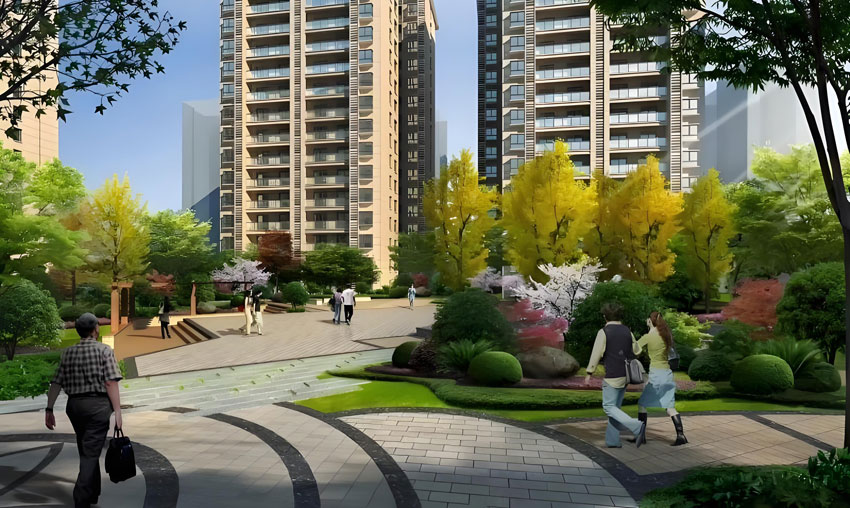 常宁北城国际位于常宁市，紧邻北一环与青阳北路，双主干道交汇的区位优势，为业主日常通勤、出行购物提供了便捷的交通条件。