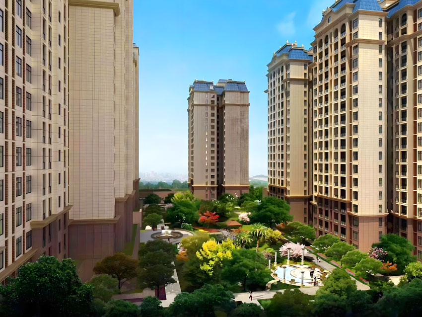 常宁北城国际位于常宁市，紧邻北一环与青阳北路，双主干道交汇的区位优势，为业主日常通勤、出行购物提供了便捷的交通条件。