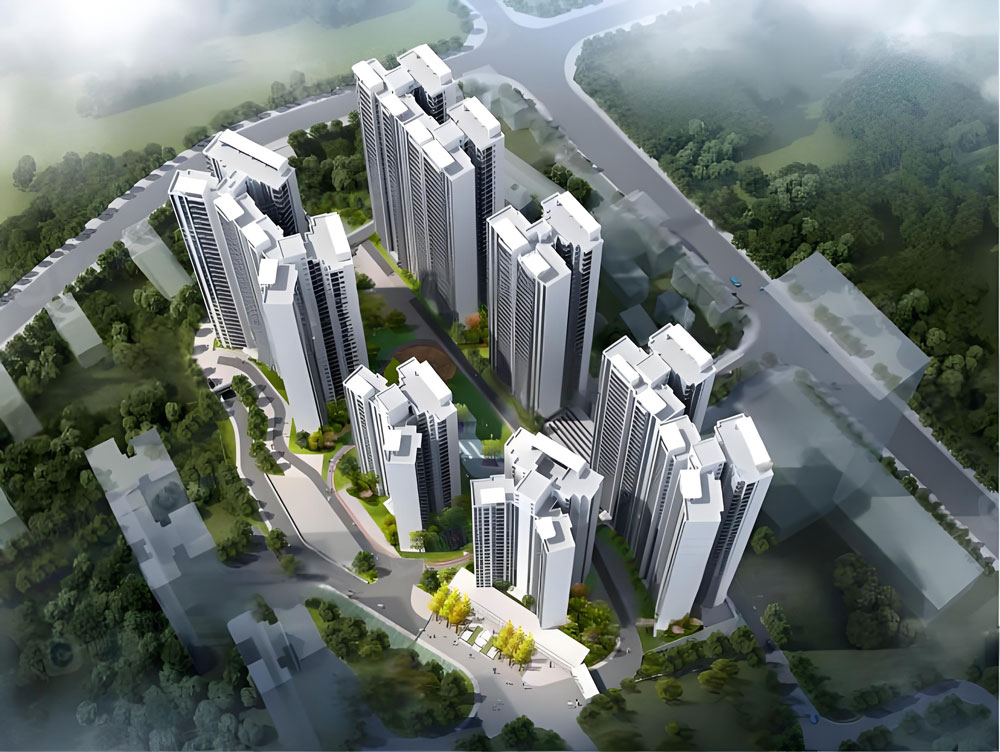 郴州北湖峯境199选址于郴州市北湖公园旁，依托紧邻公园的区位优势，业主日常可便捷享受公园的生态绿意与休闲空间，居住环境的宜居属性突出，同时明确的区位标识也方便购房者快速定位项目位置。