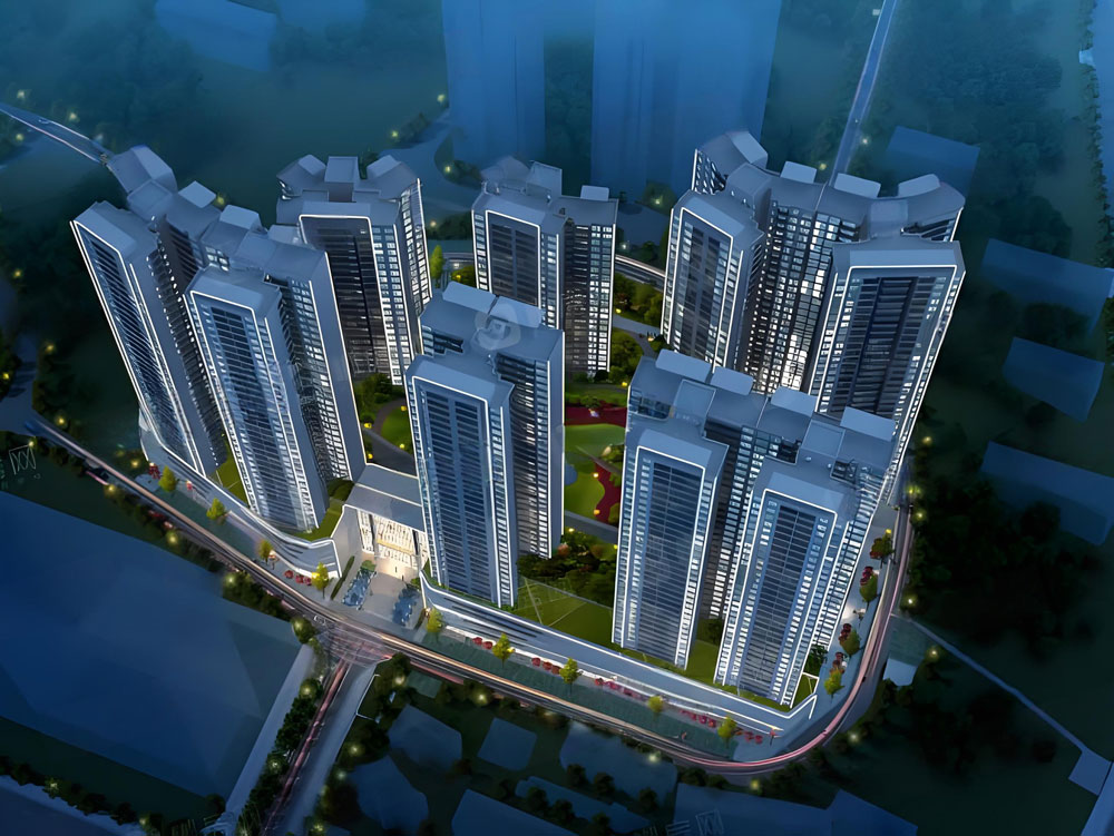 郴州北湖峯境199选址于郴州市北湖公园旁，依托紧邻公园的区位优势，业主日常可便捷享受公园的生态绿意与休闲空间，居住环境的宜居属性突出，同时明确的区位标识也方便购房者快速定位项目位置。