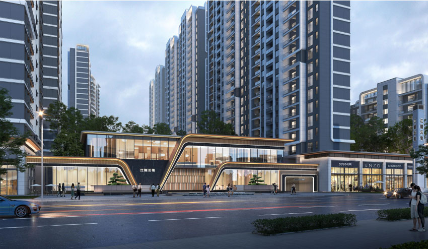 衡阳江樾云境，落址衡阳市华新陆家新区临水路3号，紧邻雁鸣溪网红桥，占地约5.59万㎡，总建面约18.58万㎡，容积率&le;2.5，由14栋住宅+1栋会所组成，规划816户，衡阳福源地产匠心筑就宜居范本。