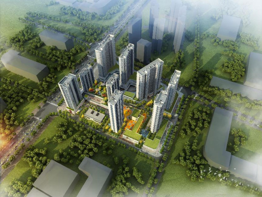 常德城投&middot;新熙里二期，落址洞庭大道与朝阳路交汇处，二期占地约1.88万㎡，建面约5.00万㎡，容积率2.66、绿化率28％，规划1270个车位，人车分流设计，匠筑安全舒适的宜居住区。