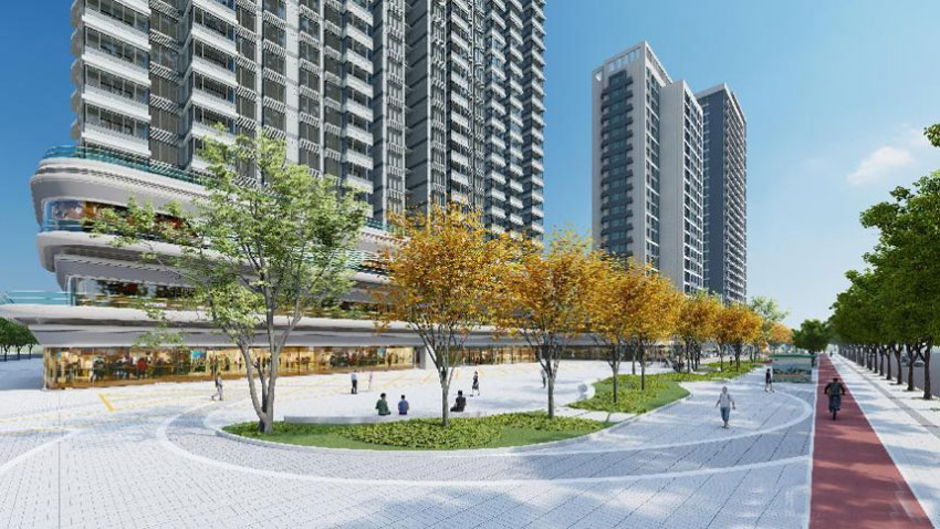 常德城投&middot;新熙里二期，落址洞庭大道与朝阳路交汇处，二期占地约1.88万㎡，建面约5.00万㎡，容积率2.66、绿化率28％，规划1270个车位，人车分流设计，匠筑安全舒适的宜居住区。